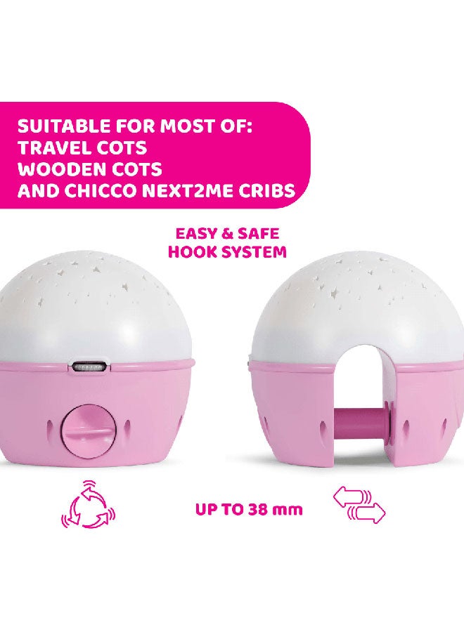 Chicco Next 2 Stars Projector 0M+, Pink  - Image 4
