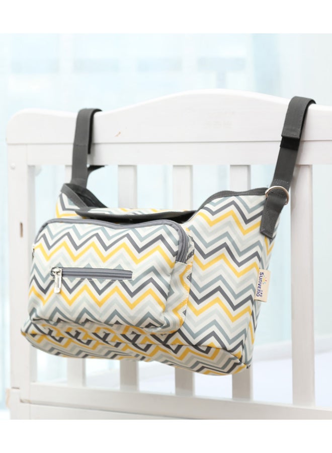 Baby Stroller Organizer And Bag - Yellow Wave - pnsku/N15480296A/45/_/1737523145/90c3a4d4-edbb-417a-b2da-e714f7d935f0