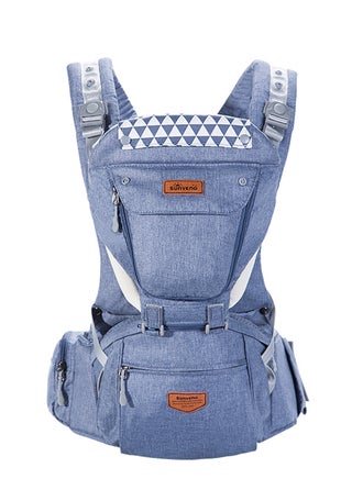 Kangaroo Style Ergonomic Baby Carrier - Blue - pnsku/N15480312A/45/_/1706170161/a2641c0b-0526-47cb-97b3-90d611f707c1