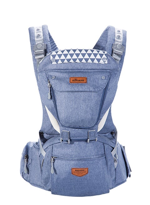 Kangaroo Style Ergonomic Baby Carrier - Blue
