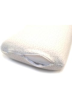 Moon Traditional Shaped Memory Pillow Microfiber White 70X35X14cm  - Image 3