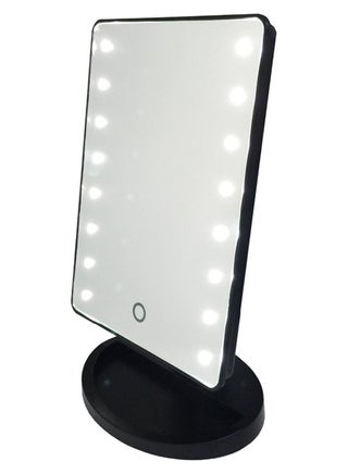 LED Light Portable Makeup Mirror Black - https://f.nooncdn.com/p/pnsku/N15489506A/45/_/1767607614/207fa8ad-6a97-4cc9-86e3-f67d50c6ecf4.jpg