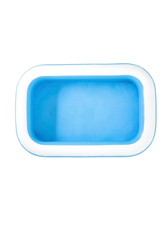 Bestway - Bestway Blue Rectangular Family Pool 26-54006 262x175x51cm - Image 1