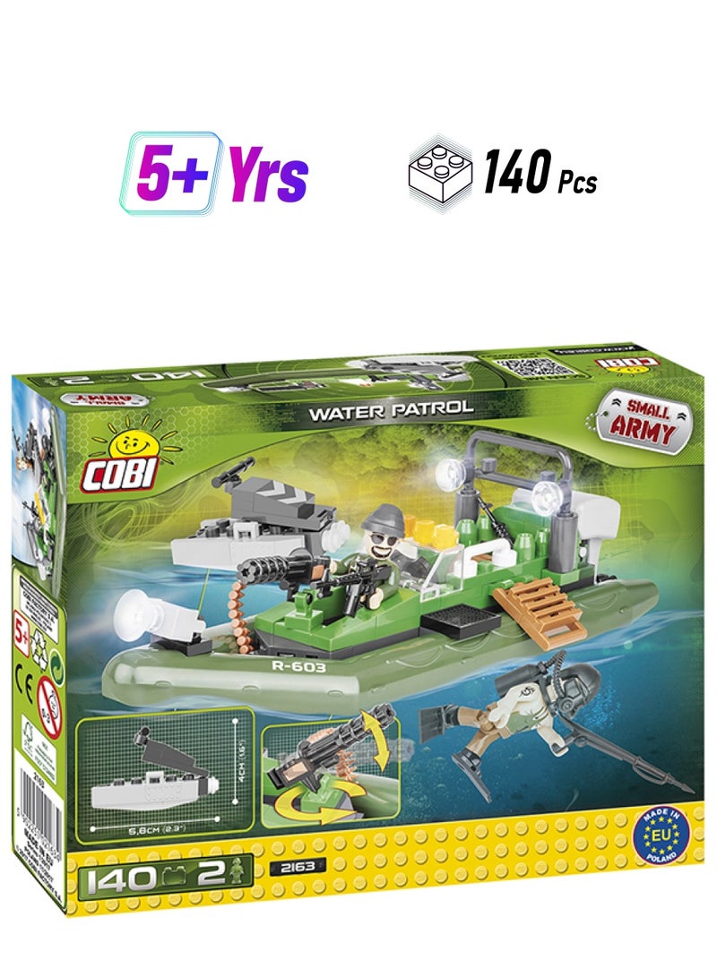 COBI - 140-Piece Small Army Water Patrol 2163 140 - Image 1