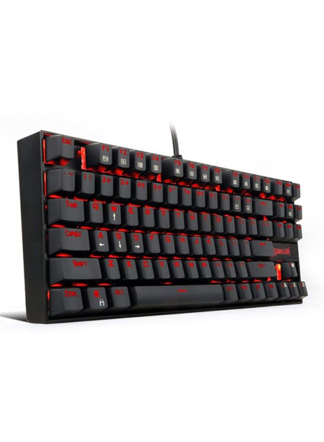 REDRAGON K552 KUMARA Mechanical Gaming Keyboard Blue Switches Black Red LED Backlit - Image 4