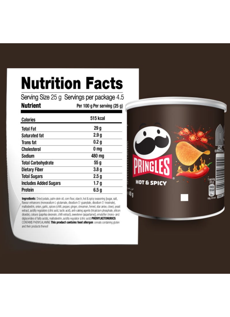 Pringles Hot And Spicy 40grams - Image 3