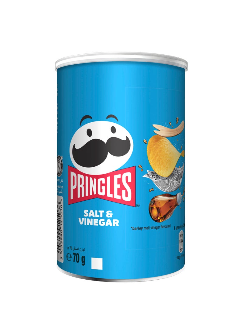 Pringles Salt And Vinegar Potato Chips 40grams - Image 1