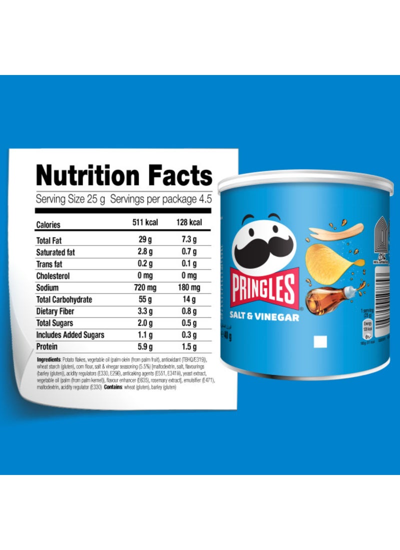 Pringles Salt And Vinegar 40grams - Image 3