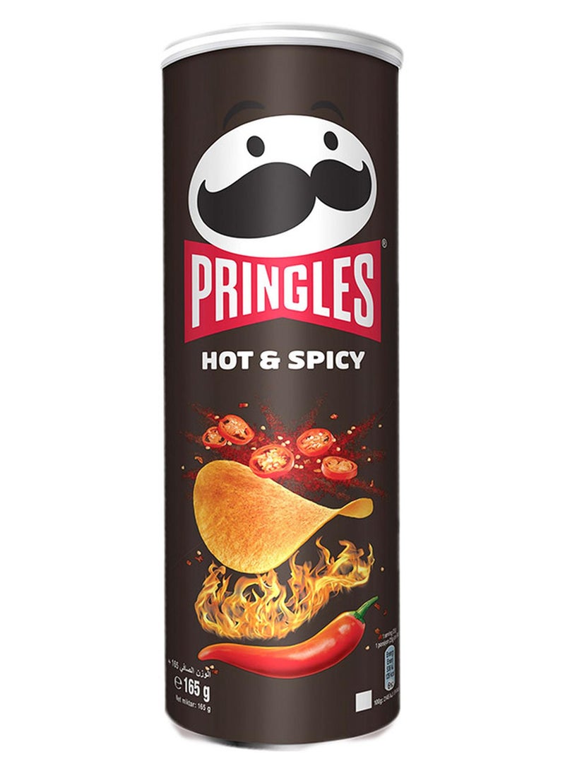 Pringles Hot And Spicy Flavored Chips 165grams - Image 1