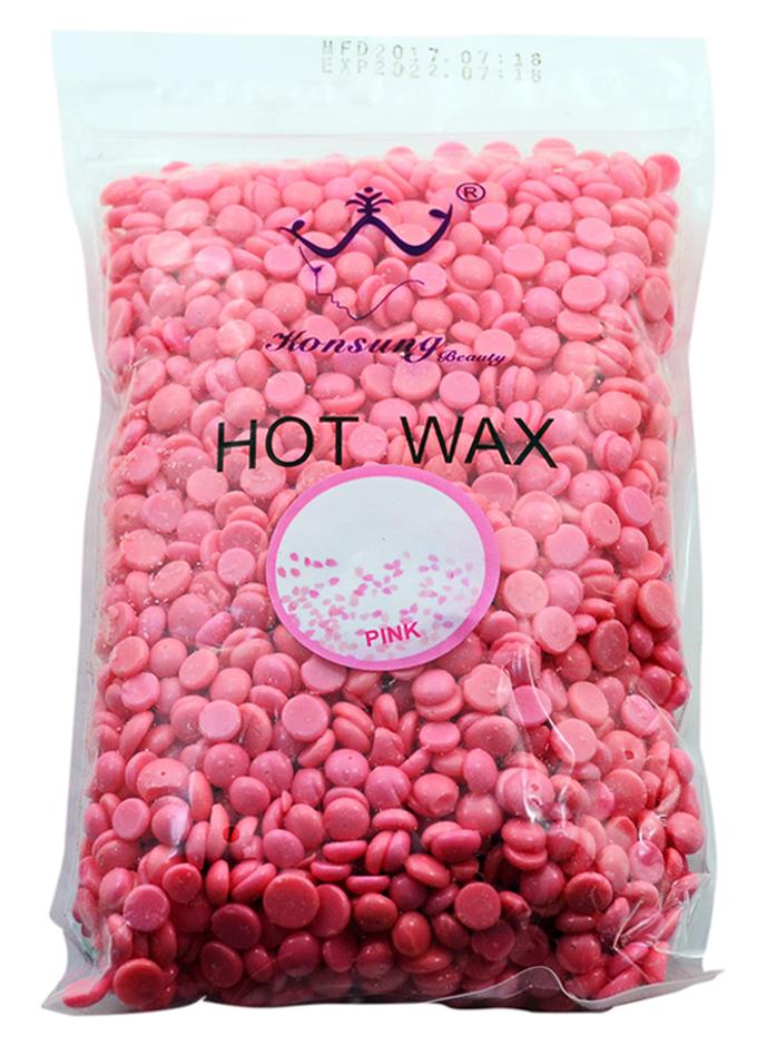 كونسونج بيوتي حبيبات شمع صلبة وردي 300جرام