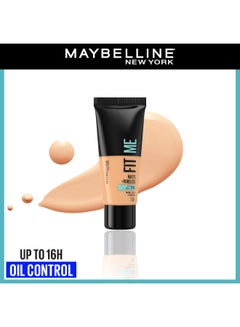 MAYBELLINE NEW YORK Maybelline New York Fit Me Matte + Poreless – 130 BUFF BEIGE  - Image 1