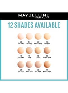 MAYBELLINE NEW YORK Maybelline New York Fit Me Matte + Poreless – 130 BUFF BEIGE  - Image 5