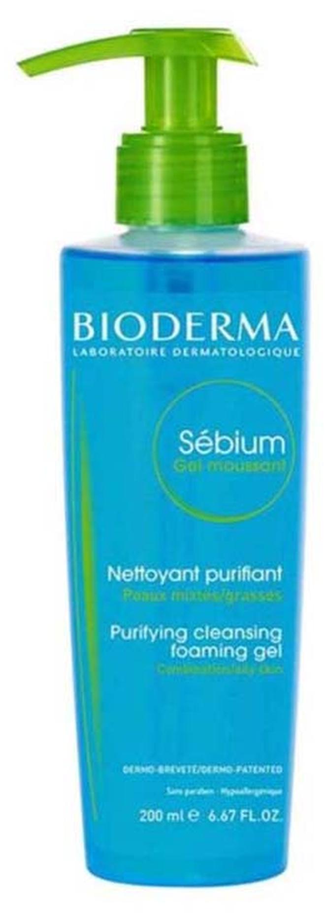 Bioderma Sebium Foaming Gel Blue 200ml - Image 1