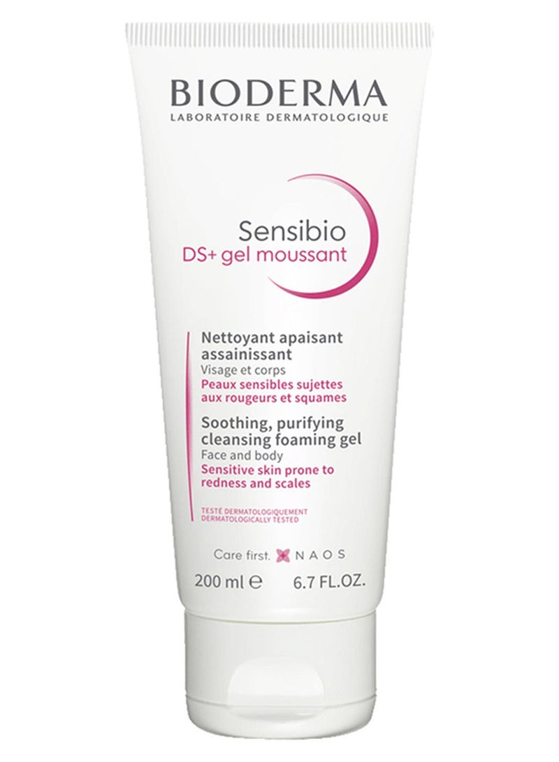 Bioderma Sensibio DS+ Cleansing Gel White 200ml - Image 1