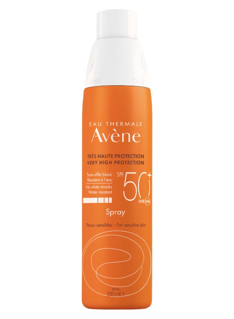 Avene Very High Protection Spray L Spf 50+ White 200ml - Image 1