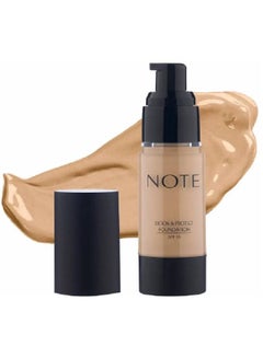 Note Detox And Protect Liquid Foundation Pump 06 Dark Honey  - Image 2