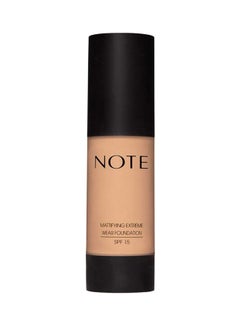 Note Mattifying Extreme Wear Foundation Pump 06 Dark Honey  - Image 1