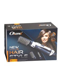 Okema Hair Styler Set Blue/White  - Image 1