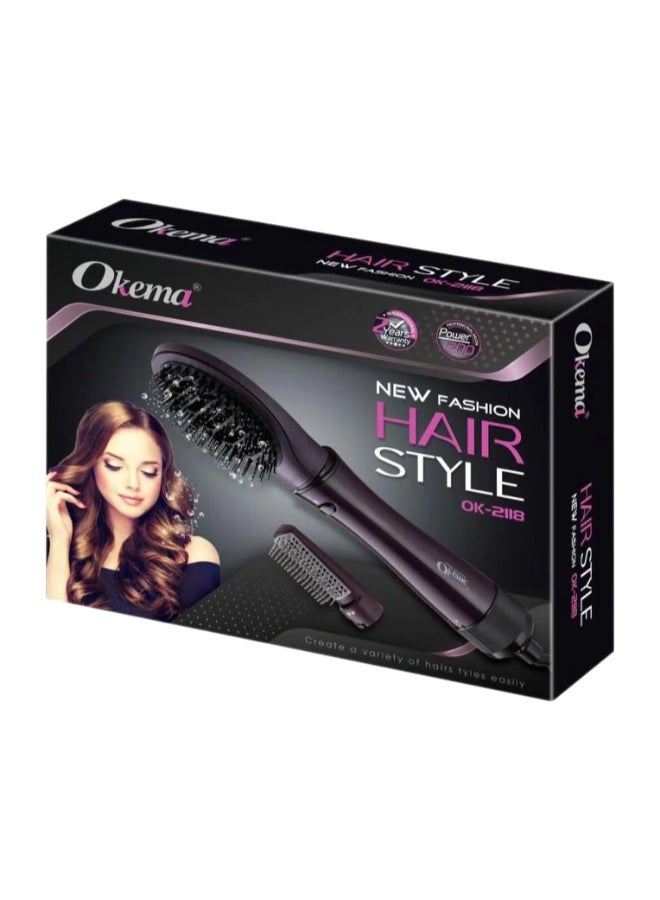 Hair Styler Kit OK-2118 Wine/Grey 600grams - pnsku/N15580956A/45/_/1727935287/e32ff7c6-44d5-47ee-aad5-e79deb874faa