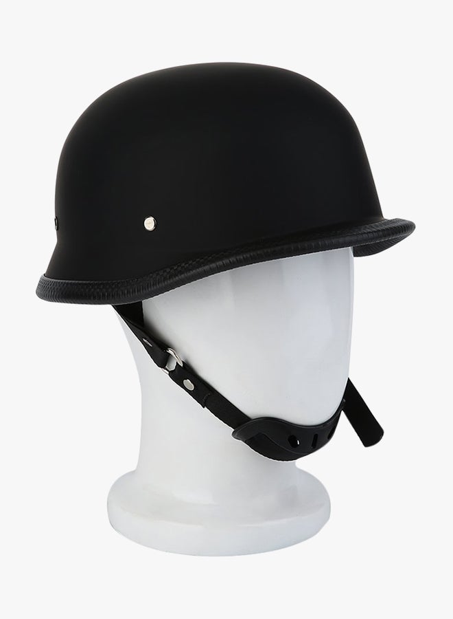 أوتاد خوذة تغطي نصف الوجه بتصميم ألماني عتيق للدراجات النارية - Image 2