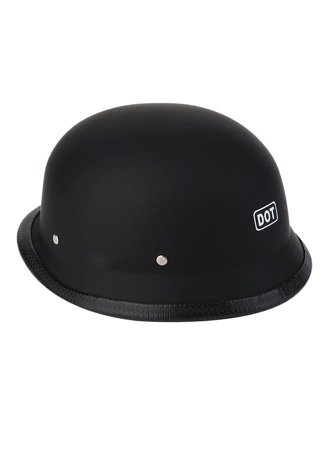 أوتاد خوذة تغطي نصف الوجه بتصميم ألماني عتيق للدراجات النارية - Image 1