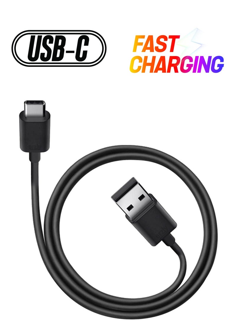 Portable USB Data Sync Charging Cable Black