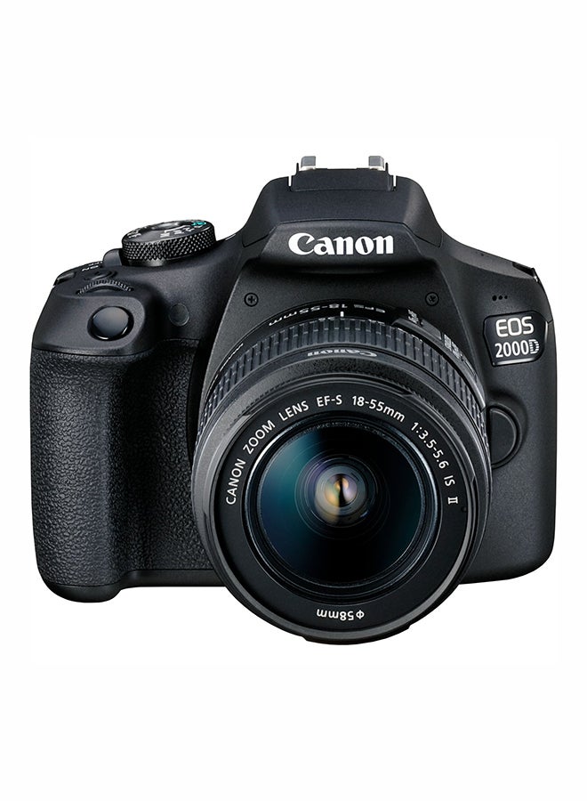 Canon EOS 2000D DSLR Camera With EF-S 18-55mm f/3.5-5.6 IS II Lens + EF 75-300mm f/4-5.6 III USM 24.1MP, Built-In Wi-Fi And NFC - Image 2