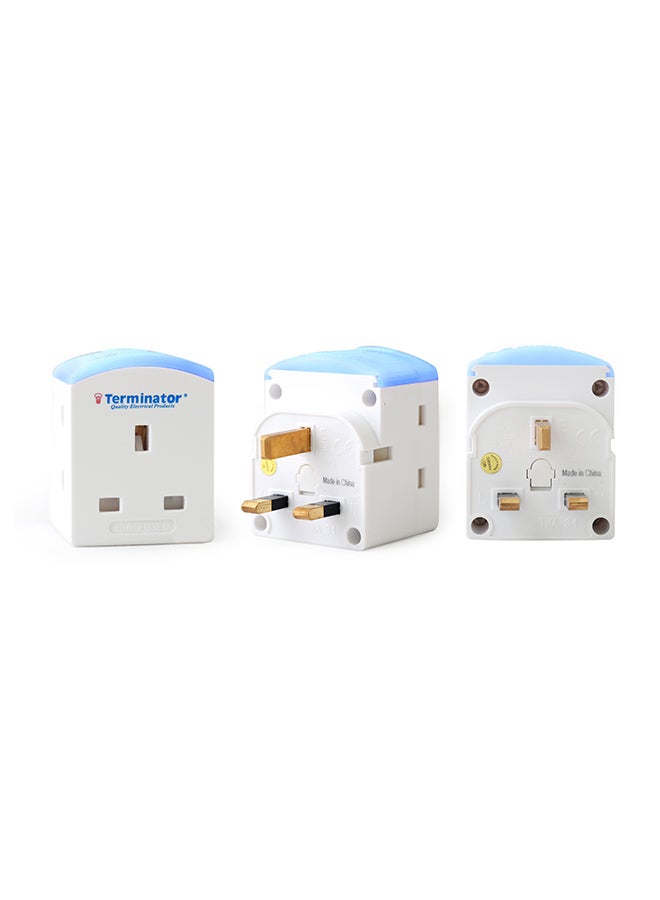 Terminator - 3-Way Multi Adapter Multicolour - Image 1
