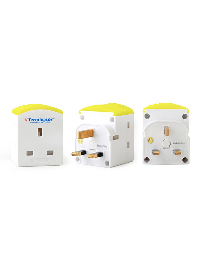 Terminator - 3-Way Multi Adapter Multicolour - Image 1