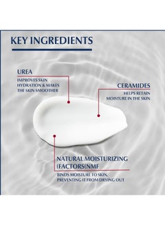 Eucerin UreaRepair Plus 5% Urea Hand Cream with Ceramides Dry And Rough Skin Natural Moisturising Factors Long Lasting Smoothness Quick Absorbing And Non Greasy 75ml  - Image 3