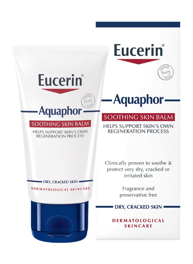 Eucerin Aquaphor Soothing Body Skin Balm With Glycerin And Panthenol, Daily Moisture Fragrance-Free White 45ml  - Image 2