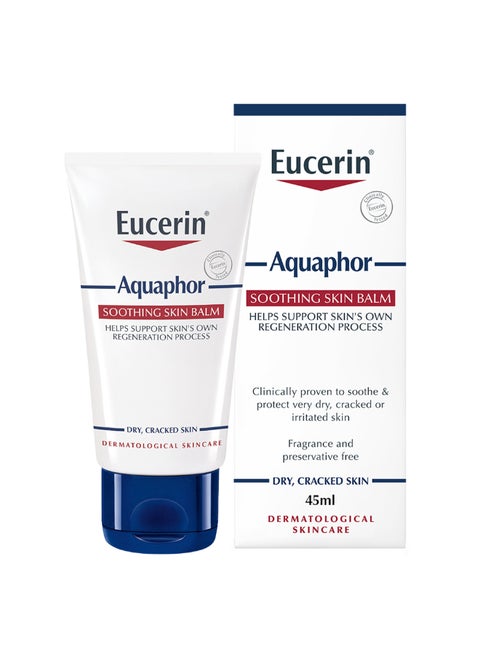 يوسيرين مرهم العناية للبشرة الجافة أكوافور ووند 40 غرام أبيض 45ملليلتر