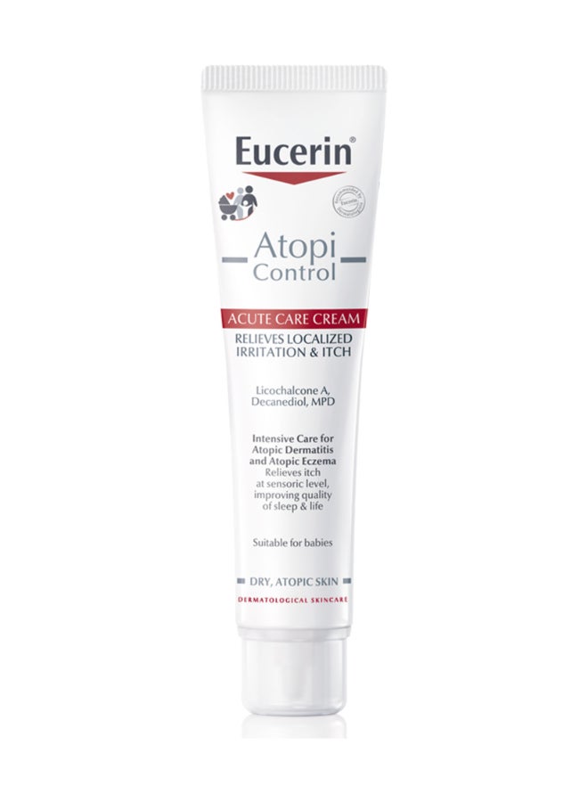 Eucerin Atopicontrol Acute Care Body Cream With Ceramides Fragrance And Paraben-Free\ 40ml  - Image 2
