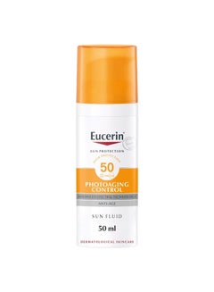 يوسيرين سائل للتحكم في التصوير الفوتوغرافي والحماية من أشعة الشمس بعامل الحماية من الشمس SPF 50ملليلتر  - Image 4
