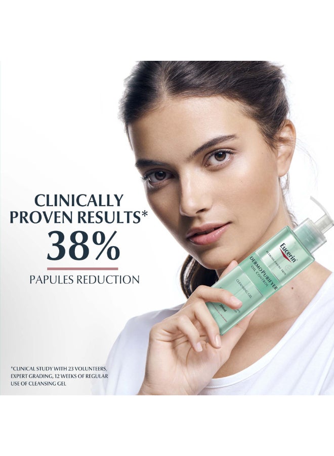 Dermopurifyer Oil Control Face Cleansing Gel For Blemish And Acne-Prone Skin Green 200ml - pnsku/N15659573A/45/_/1716530633/f808e287-61e5-43d8-86da-e626b7542feb
