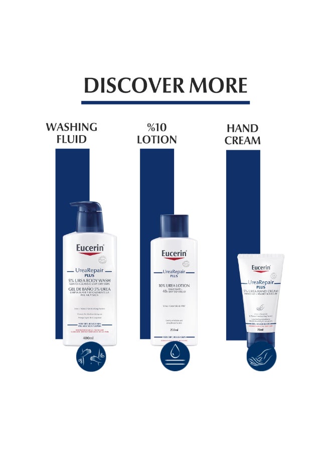 Eucerin - Urearepair Plus 10% Urea Foot Cream With Ceramide Suitable For Mature And Diabetic Skin 100ml - Image 1