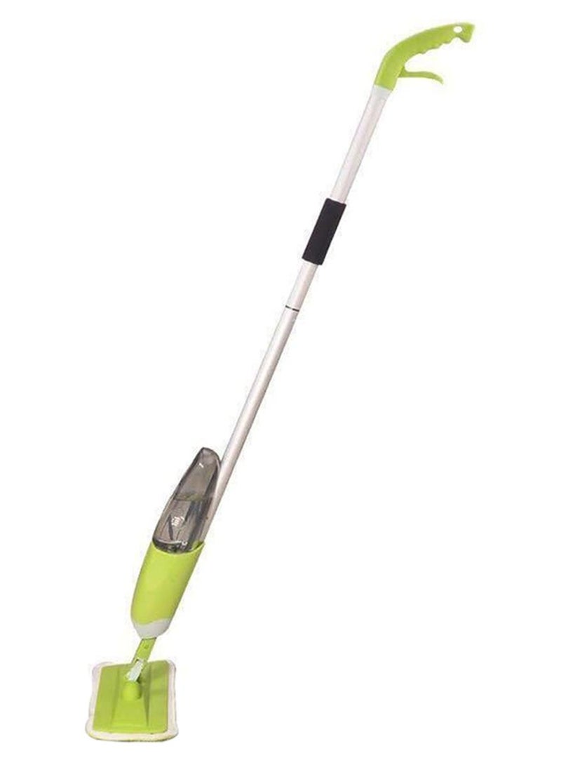 Spray Mop With Microfiber Cleaning Pad Green/White/Silver - Image 1