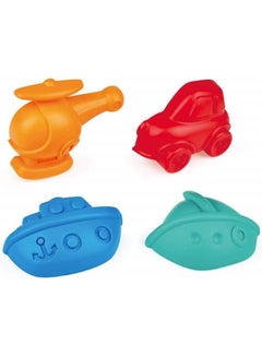 Hape 4-Piece Travel Sand Mold Set  - Image 3