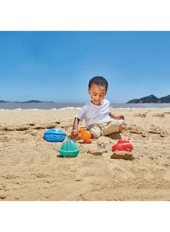 Hape 4-Piece Travel Sand Mold Set  - Image 4