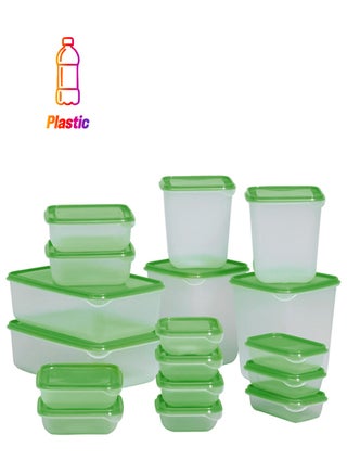 17-Piece Food Containers Set Multicolour - pnsku/N15694729A/45/_/1744056900/e798ee57-d601-4876-b21e-1bb87c335384