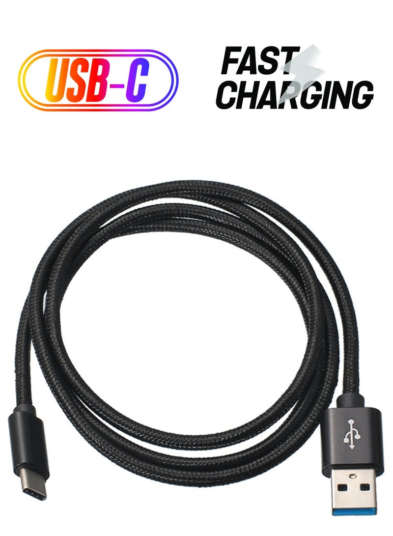 Type-C Fast Charging USB Cable Black - Image 1