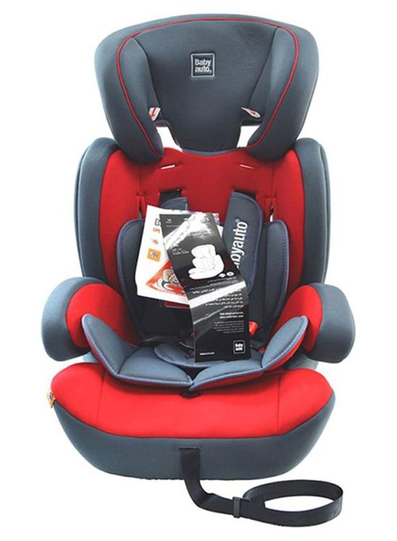 بيبي أوتو مقعد سيارة  أوتار كونار لحديثي الولادة وأكبر- رمادي/أحمر - Image 1