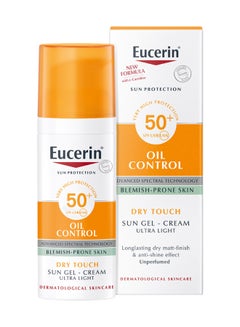 Face Sunscreen Oil Control Gel-Cream Dry Touch For Blemish-Prone Skin 50ml - pnsku/N15767824A/45/_/1716530644/1841bc09-ebe3-4ecb-b527-667c686770dd