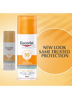 Face Sunscreen Oil Control Gel-Cream Dry Touch For Blemish-Prone Skin 50ml - pnsku/N15767824A/45/_/1716530649/14d6b528-474a-445a-b4fd-903b15f45f97