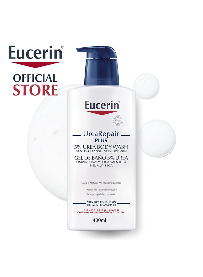 غسول يوريا ريبير بلس 5% للجسم 400ملليلتر - Image 1