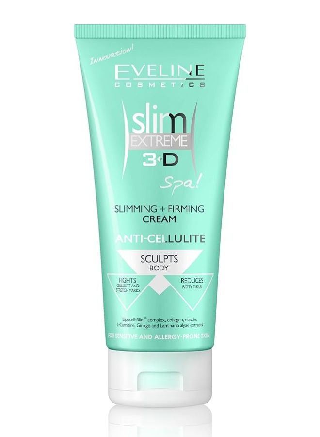 EVELINE COSMETICS - Slim Extreme 3D Anti-Cellulite Slimming & Firming Cream 250ml - Image 1