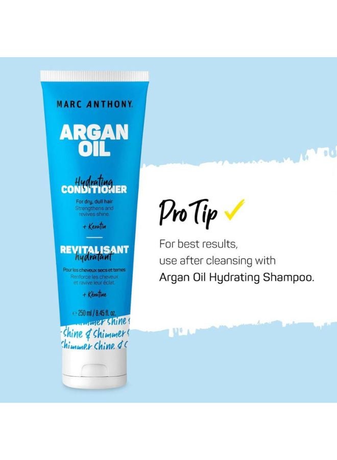 MARC ANTHONY Argan Oil Hydrating Conditioner For Dry And Dull Hair 250ml - Image 3