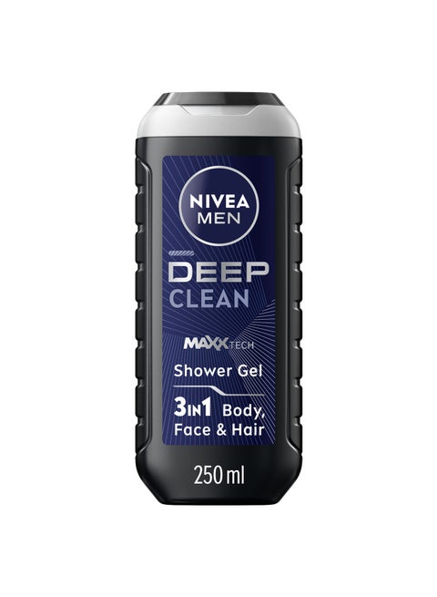 Deep Clean Maxx Tech Shower Gel 250ml