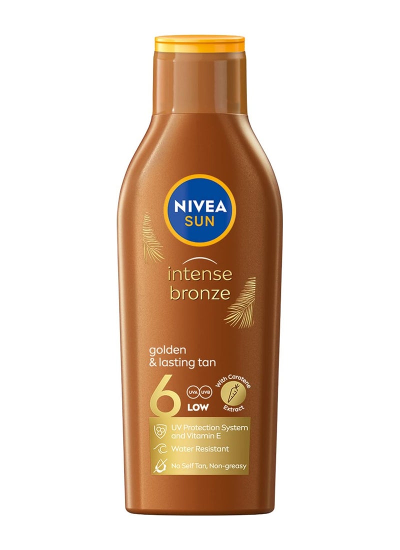 Nivea Carotene SPF 6 Sun Lotion 200ml - Image 1