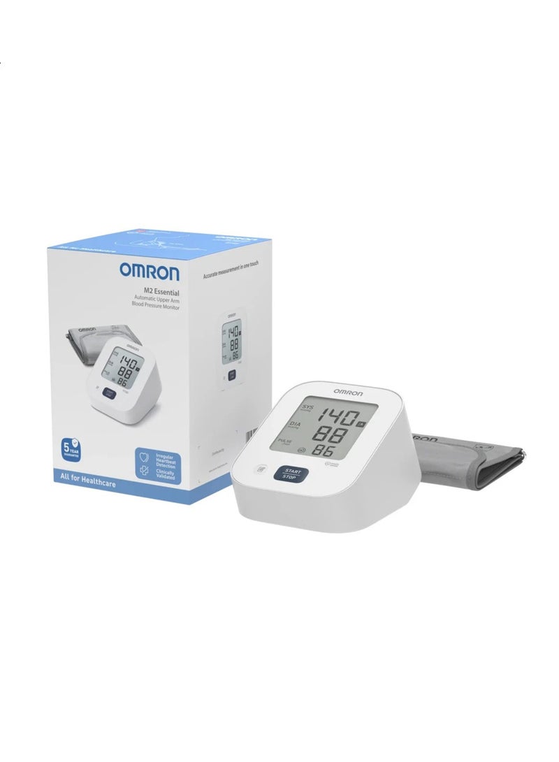 Omron M2 Essential Automatic Upper Arm Blood Pressure Monitor - Image 1